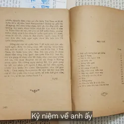Truyện và ký: KỶ NIỆM VỀ ANH ẤY 707044