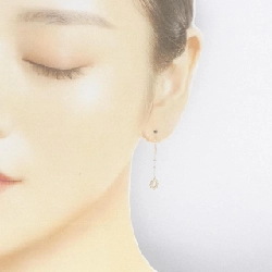 K18YG Bông tai kim cương 0.08CT - Hàng hiệu Chính hãng 877441