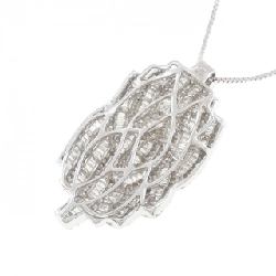 K18WG Dây chuyền kim cương 4.00CT - Hàng hiệu Chính hãng 858834