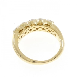 Nhẫn kim cương K18YG 0.77CT 668199