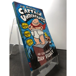 The adventures of captain underpants mới 80% ố bẩn nhẹ Dav Pilkey HPB1508 NGOẠI VĂN