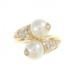 Nhẫn ngọc trai Akoya Bulgari - Hàng hiệu Authentic 837540