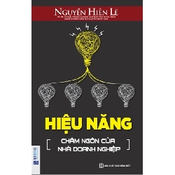 Hiệu năng Châm ngôn của nhà Doanh nghiệp - Bizbooks - TB 2018 [TSTK]