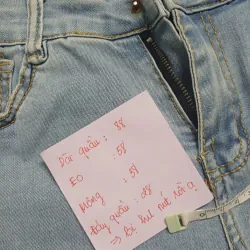 QUẦN JEAN NỮ - BỊ HƯ NÚT  764087