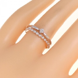 Nhẫn kim cương K10WG 0.06CT 670131