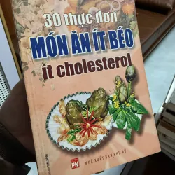 Sách “30 thực đơn món ăn ít béo, ít cholesterol” – Đỗ Kim Trung 975574