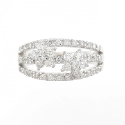 Nhẫn kim cương hoa PT900 0.61CT 671914