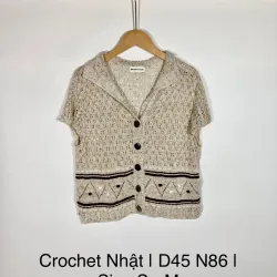 Áo Len Móc Nhật Size S - M