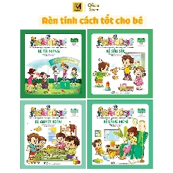 Combo Rèn Luyện Tính Cách Cho Bé 3-6 Tuổi - Bé Thanh Lịch, Thân Thiện, Tinh Tế, Công Bằng - Tuần Của Bé Tháng 9 - Bộ 4 Cuốn - Dương Hà Ngân, Minh Tâm