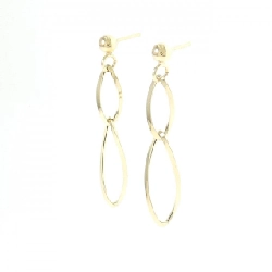 Bông tai 750YG/K18YG - Hàng hiệu Authentic 870223