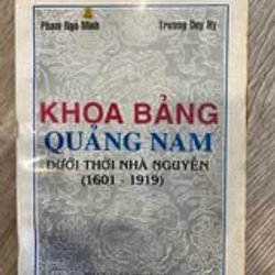 Khoa bảng Quảng Nam dưới thời nhà Nguyễn