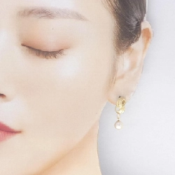 Bông tai ngọc trai Akoya K18YG 7.3mm - Hàng hiệu Chính hãng 866524