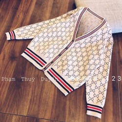 [áo cardigan] Áo khoác cardigan len dáng rộng cổ chữ V thời trang xuân thu mới cho nữ 2021 177590