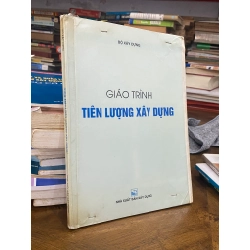 Giáo trình tiên lượng xây dựng - Bộ xây dựng 449928