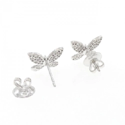 Bông tai bướm Pavé Graph - Hàng hiệu Authentic 846114