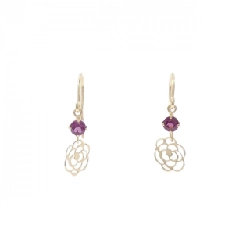 Bông tai Garnet 4゜C - Hàng hiệu Authentic