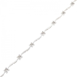 K18WG Hoa Kim Cương Vòng Tay 0.50CT - Hàng hiệu Chính hãng 872638