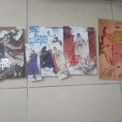 Thương Tiến Tửu tập 1+2+3+bản đồ (sách unseal)