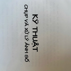 KỸ THUẬT CHỤP VÀ XỬ LÝ ẢNH SỐ 523225
