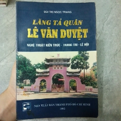 LĂNG TẢ QUÂN LÊ VĂN DUYỆT 