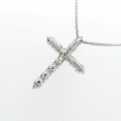 K18WG Dây chuyền kim cương hình chữ thập 0.30CT - Hàng hiệu Chính hãng 863549