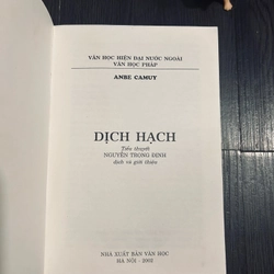 Dịch hạch - Albert Camus  393576