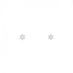 PT900 Bông tai kim cương Solitaire 0.10CT - Hàng hiệu Chính hãng