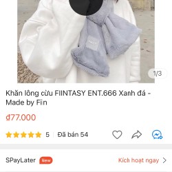 Khăn tặng kèm bạn nào có đơn hàng 24768