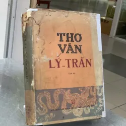 THƠ VĂN LÝ - TRẦN (3 TẬP) 748258