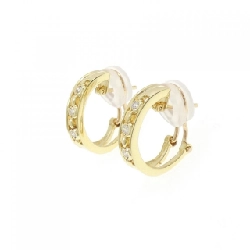 K18YG Bông tai/Khuyên tai kim cương 0.10CT - Hàng hiệu Chính hãng 873818