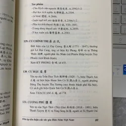 TÊN TỰ TÊN HIỆU CÁC TÁC GIA HÁN NÔM VIỆT NAM - PGS. TS. TRỊNH KHẮC MẠNH 702058