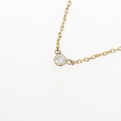 K18YG Solitaire Dây chuyền kim cương 0.12CT - Hàng hiệu Chính hãng 859888