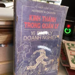 Kinh thánh trong quản lý - 16 định lý doanh nghiệp - Herbert N.Casson