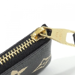 Túi xách Louis Vuitton hai màu Monogram Empreinte Pochette Clé M80885 ví và hộp đựng chìa khóa 620983