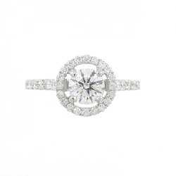 Nhẫn kim cương PT950 0.513CT E IF EXT H&C - Hàng hiệu Authentic 873989