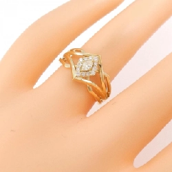 Nhẫn kim cương K18YG 0.18CT - Hàng hiệu chính hãng 855462