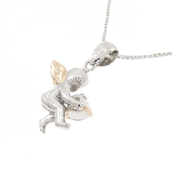 PT900/K18PG/PT850 Thiên thần × Trái tim Dây chuyền kim cương 0.370CT - Hàng hiệu Chính hãng 861914