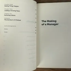 The Making of a Manager - Julie Zhuo 782930
