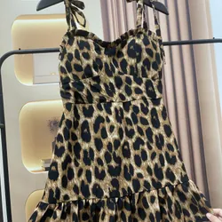 Váy 2 dây beo dáng A 691014