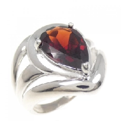 Nhẫn Garnet K10WG - Hàng hiệu Chính hãng