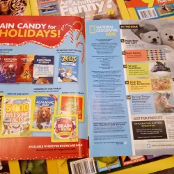 Combo 18 cuốn tạp chí khoa học tiếng Anh Nat Geo cho bé 732926