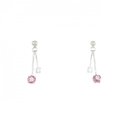 K18WG Tourmaline Bông tai - Hàng hiệu Chính hãng