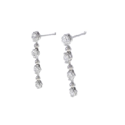 PT900 Bông tai kim cương 0.50CT - Hàng hiệu Chính hãng 864407