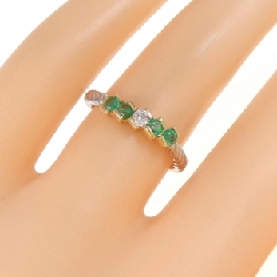 Nhẫn Emerald PT900/K18YG 668097