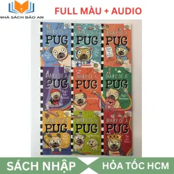 Sách - Diary Of A Pug - Nhật ký cún con 9 cuốn kèm file nghe