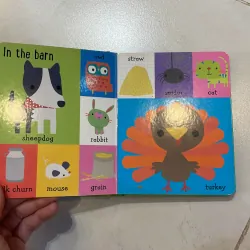 NGOẠI VĂN tiếng anh trẻ em: 100 Farm Words - sách bìa cứng đẹp  1027610