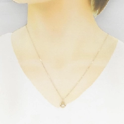 K18YG Hoa Hồng Kim Cương Dây Chuyền - Hàng hiệu Chính hãng 865044