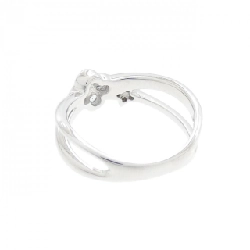 Nhẫn ngón út aquamarine K18WG 667683