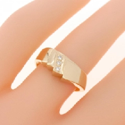Nhẫn kim cương K18YG 0.03CT 667985