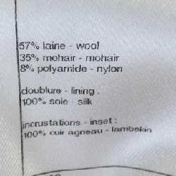 【Mã giảm giá】Áo khoác không cổ CHANEL 638672